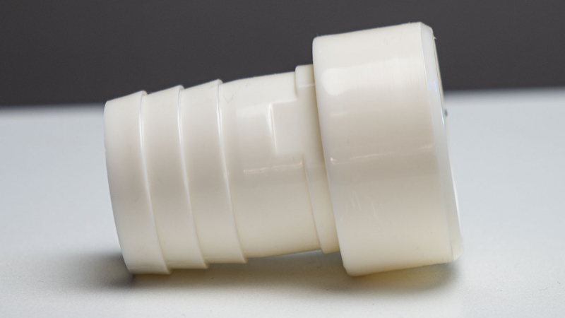 ABS hose nozzle with adhesive spigot